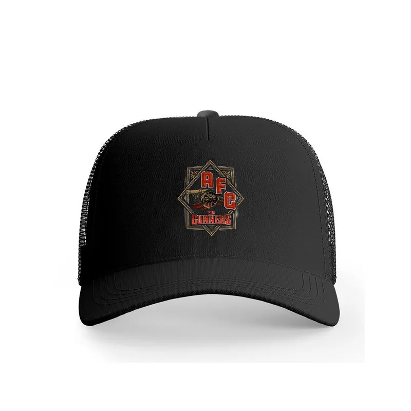 کلاه کپ پاد آفرین مدل فوتبالی آرسنال کد 173 طرح تیم ورزشی جنس کتان قابل تنظیم