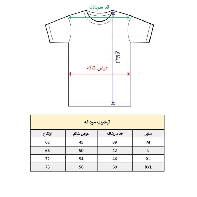 تیشرت آستین کوتاه مردانه پاد آفرین مدل کارتونی